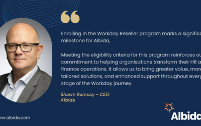 Albida joins the Workday Reseller programme